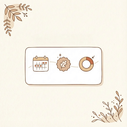 Progress and streak visual